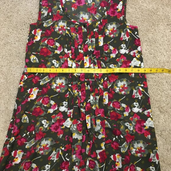 RACHEL Rachel Roy Spring Pintuck Floral Tunic Dress - Picture 14 of 16